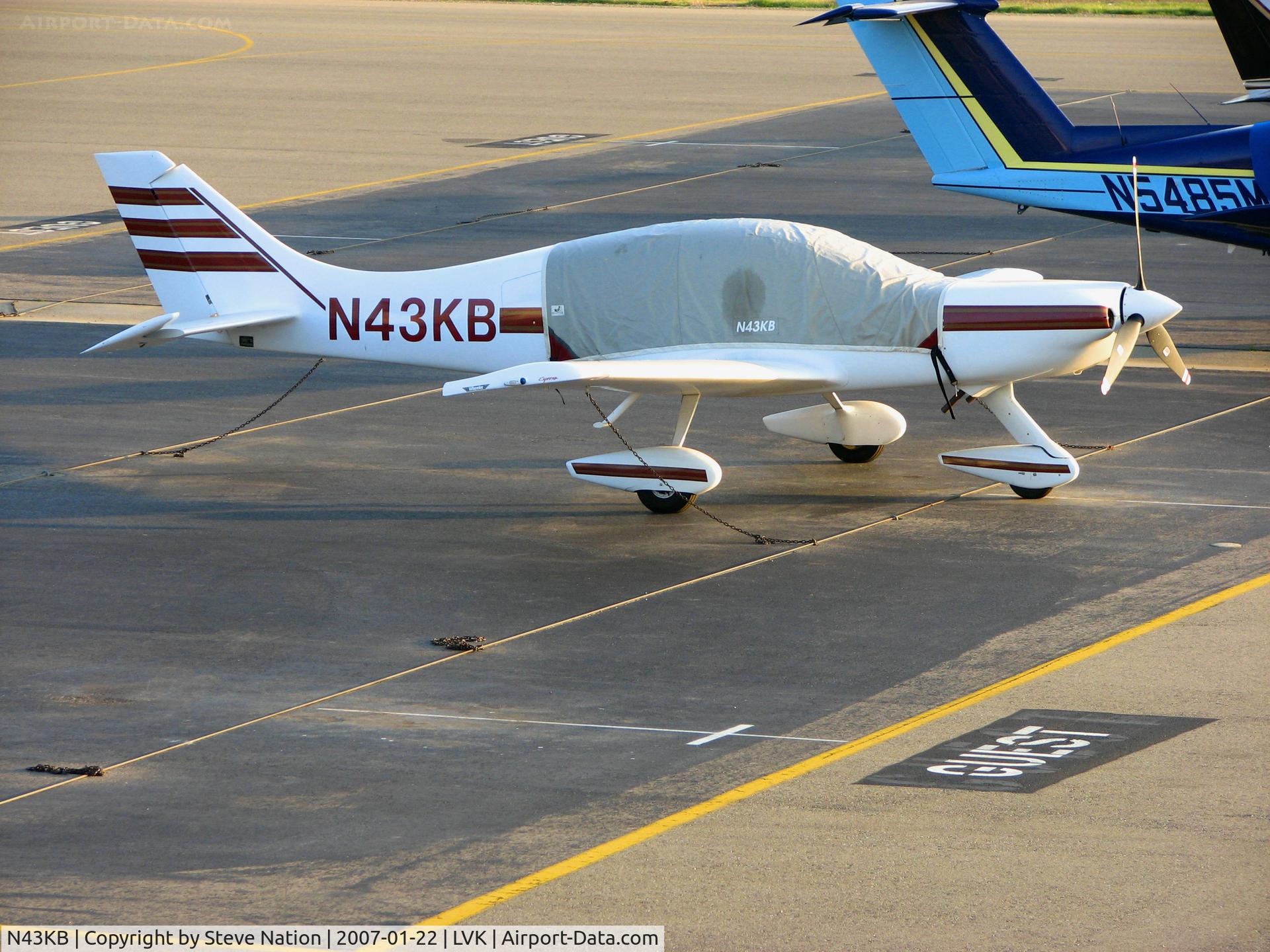 N43KB, 1996 Wheeler Express FT C/N 2, 1996 Boling Wheeler Express homebuilt @ Livermore Municipal Airport, C