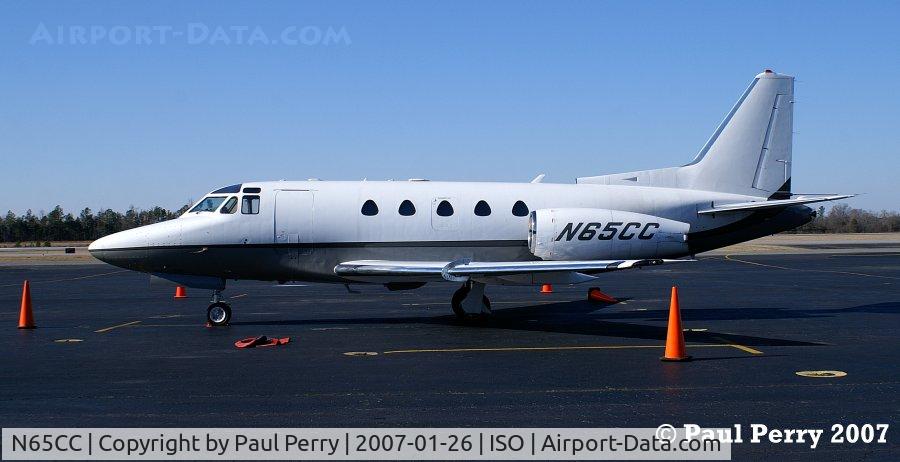 N65CC, 1980 Rockwell International NA-265-65 Sabreliner 65 C/N 465-46, Sharp profile of a out-of-towner