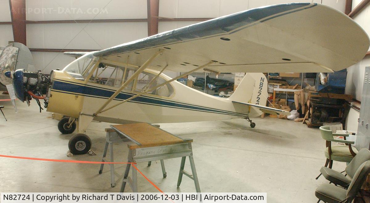 N82724, 1948 Aeronca 7AC Champion C/N 7AC-1371, 1948 Aeronca 7AC at N.C. Aviation Museum in Asheboro N.C.