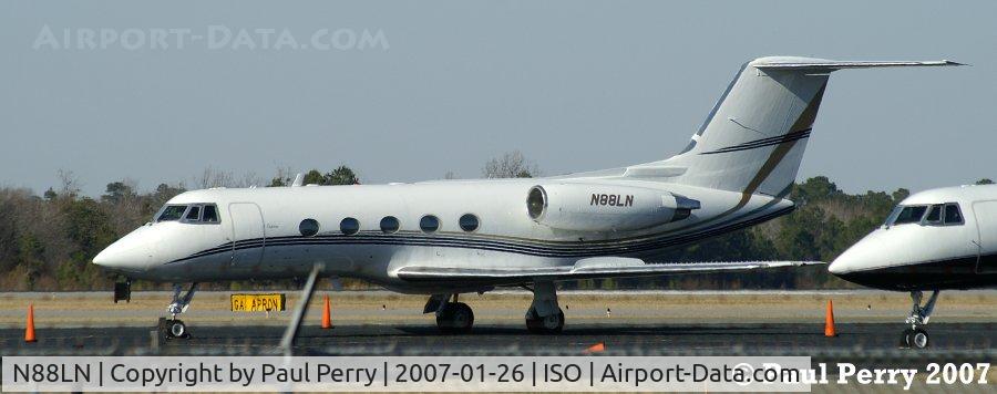 N88LN, 1968 Grumman G-1159 Gulfstream II C/N 20, One of the two Starwood birds on the ramp