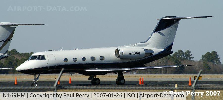 N169HM, 1977 Grumman G-1159 Gulfstream II C/N 013, This pretty lady even has the Rolls Royce badge on her nacelles