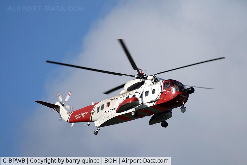 G-BPWB, 1979 Sikorsky S-61N C/N 61-822, COAST GUARD S61