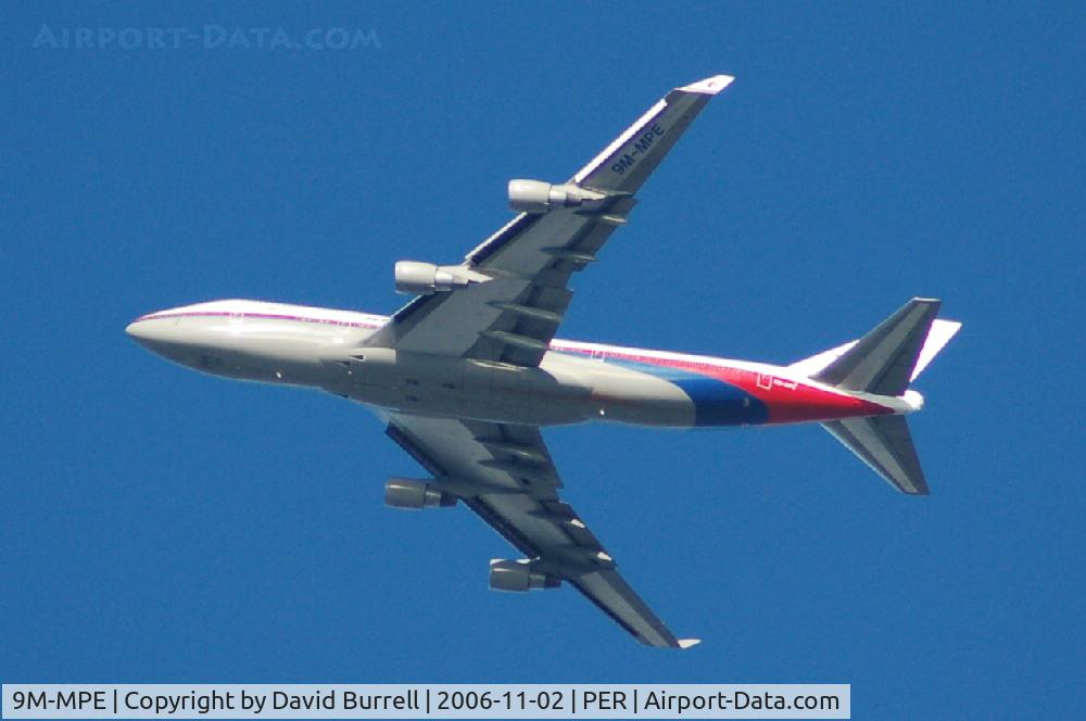 9M-MPE, 1993 Boeing 747-4H6 C/N 25702, Malayasia