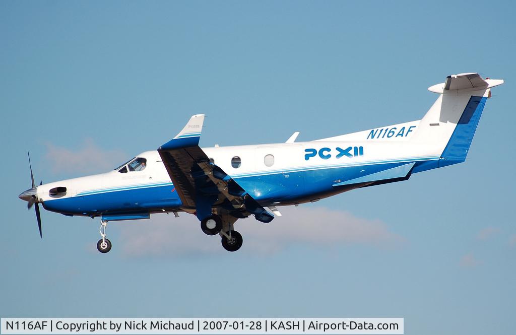 N116AF, 1996 Pilatus PC-12/45 C/N 137, Always nice to see a Pilatus!!
