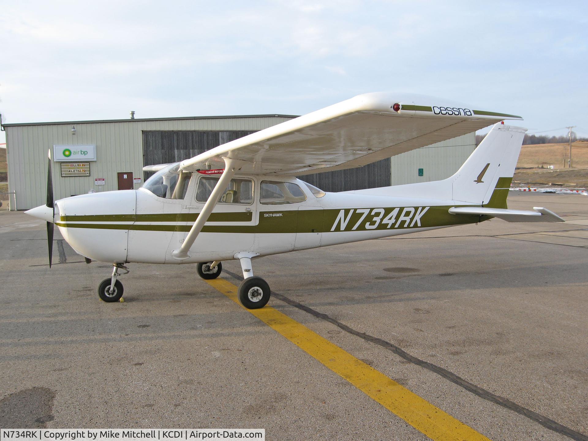 N734RK, 1977 Cessna 172N C/N 17269053, Cessna 172N