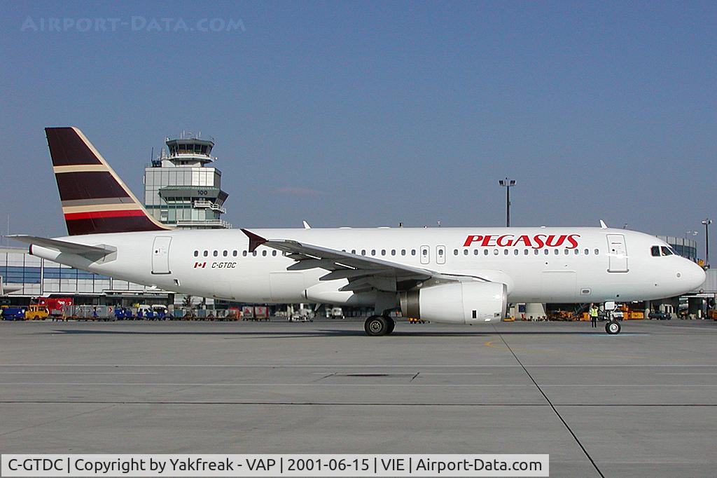 C-GTDC, 1994 Airbus A320-232 C/N 496, Pegasus Airbus 320 in Roots Air colors