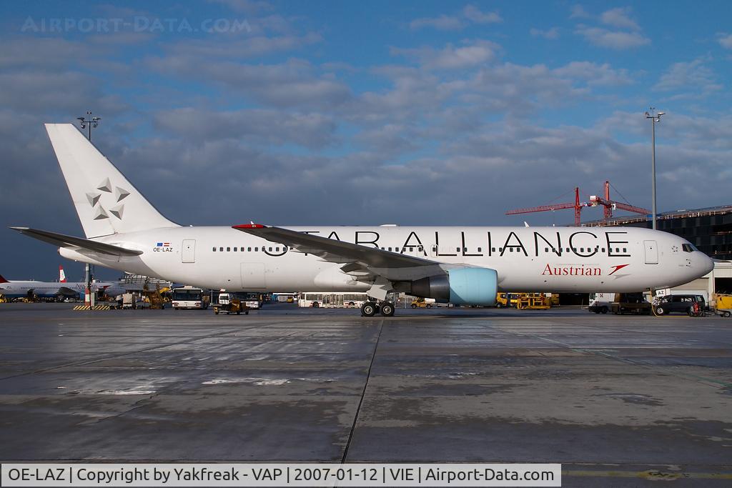 OE-LAZ, 1999 Boeing 767-3Z9 C/N 30331, Austrian Airlines Boeing 767-300 in Star Alliance colors