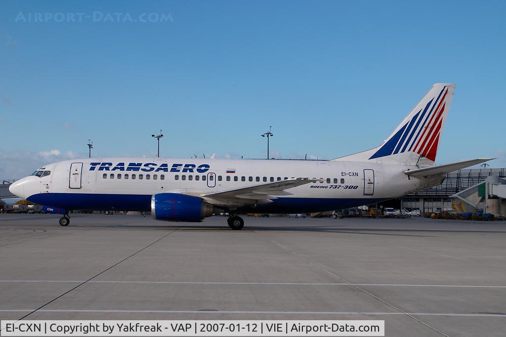 EI-CXN, 1987 Boeing 737-329 C/N 23772, Transaero Boeing 737-300