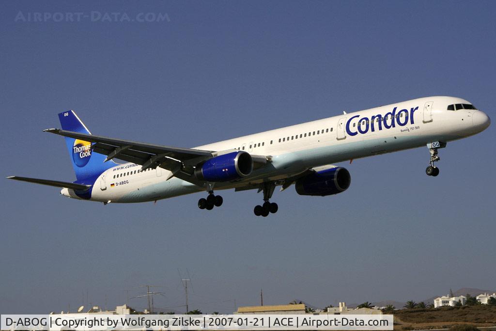D-ABOG, 1999 Boeing 757-330 C/N 29014, visitor