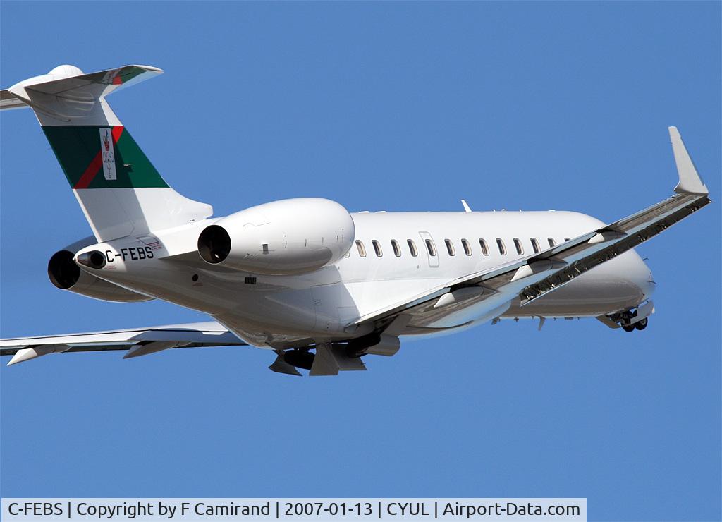 C-FEBS, 2006 Bombardier BD-700-1A10 Global Express C/N 9197, Taking off 06R