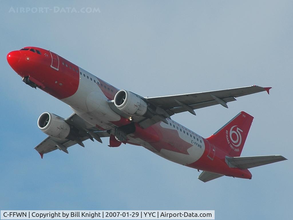C-FFWN, 1991 Airbus A320-211 C/N 159, Best looking AC plane.  Should have been the 