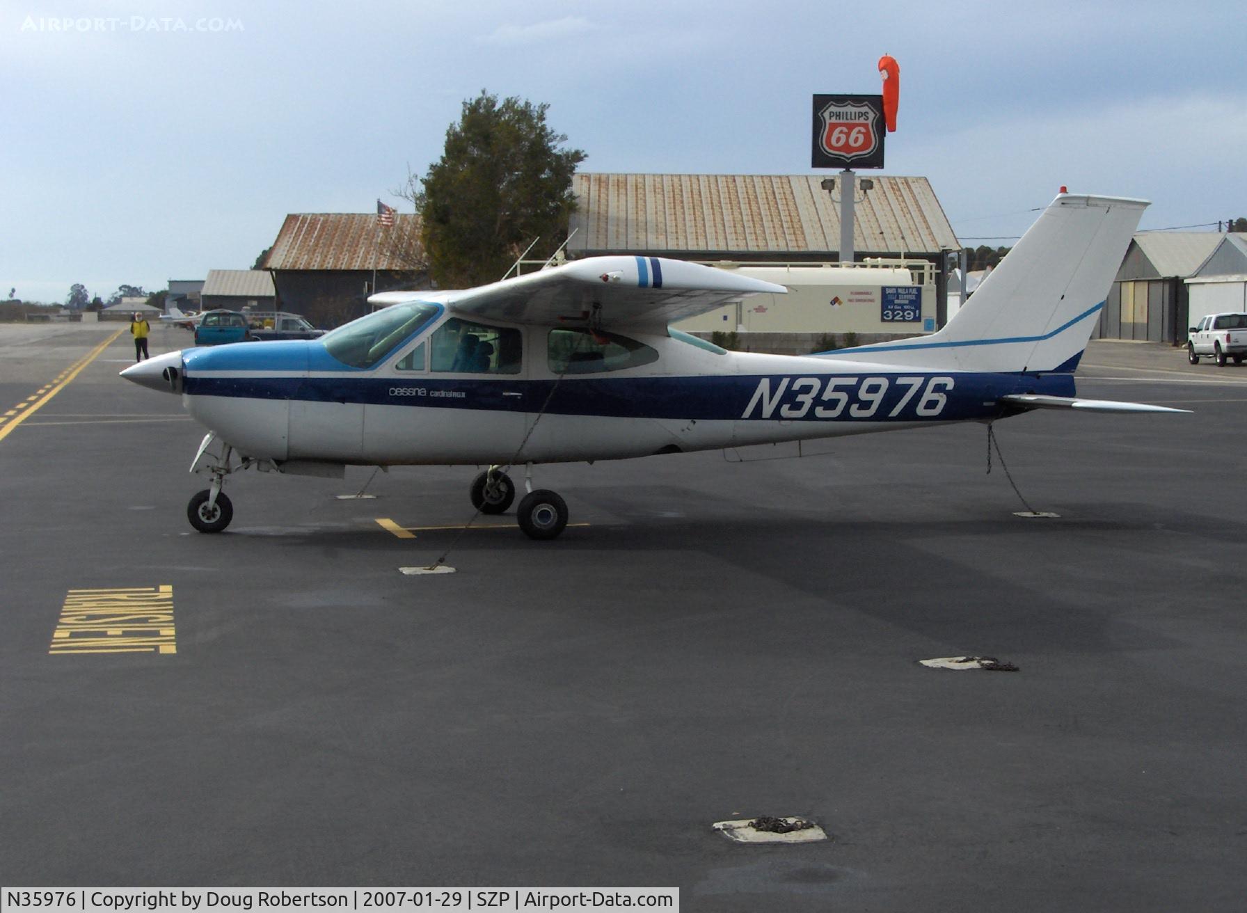 N35976, 1976 Cessna 177RG Cardinal C/N 177RG1087, 1976 Cessna 177RG CARDINAL RG II, Lycoming IO-360-A1B6 200 Hp