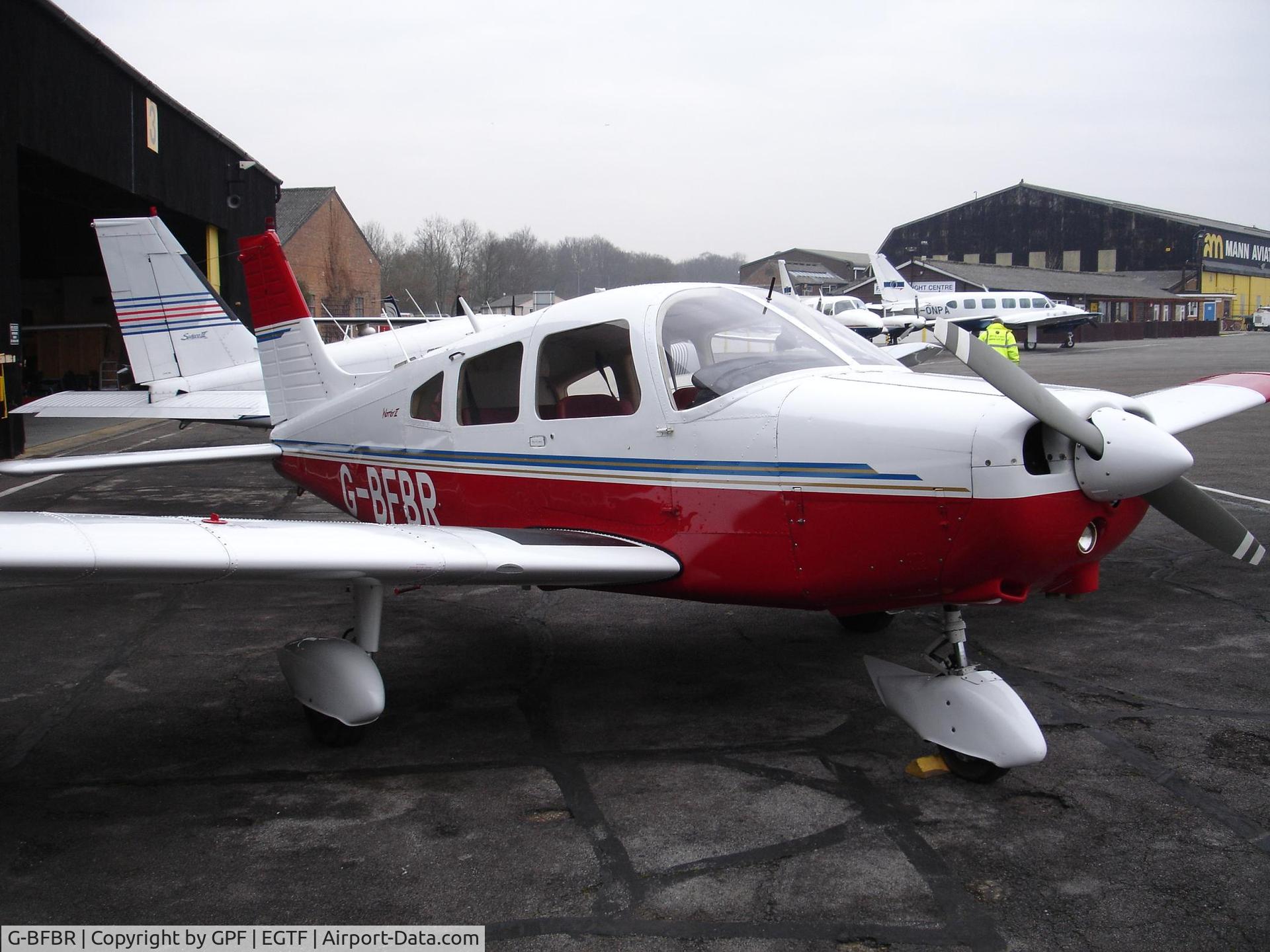 G-BFBR, 1977 Piper PA-28-161 Cherokee Warrior II C/N 28-7716277, PA28-161