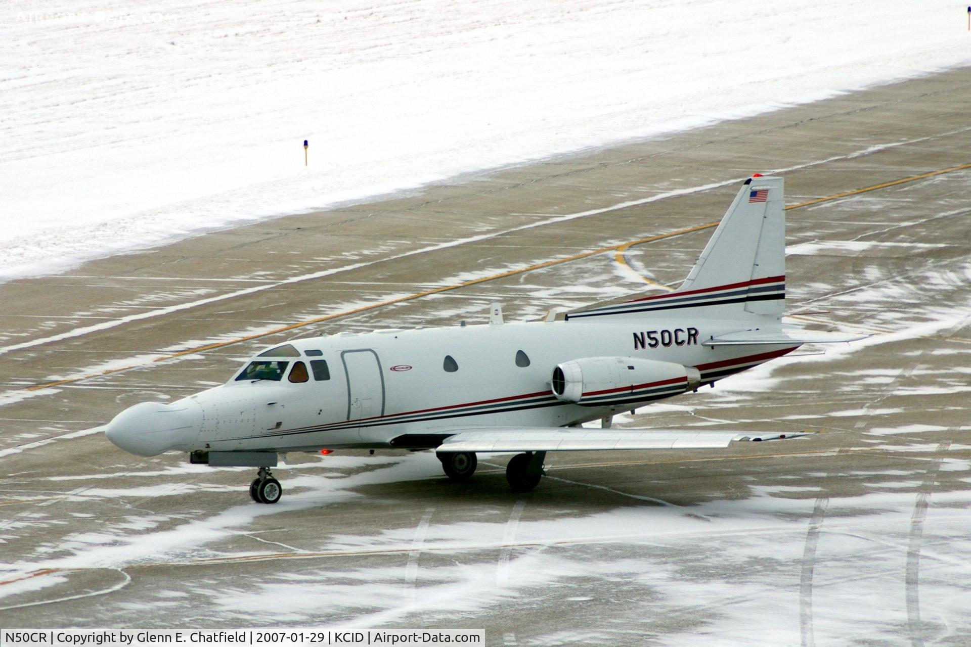 N50CR, 1964 North American NA-265-50 Saberliner C/N 287-1, Radar testing