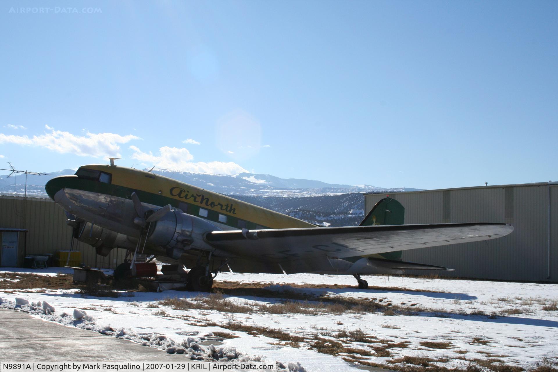 N9891A, 1943 Douglas C-47A-40-DL (DC-3) C/N 9891, DC-3