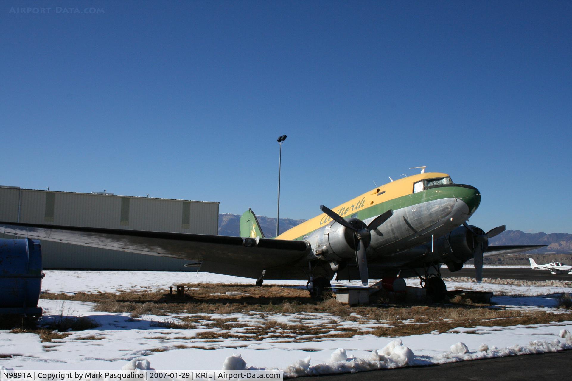 N9891A, 1943 Douglas C-47A-40-DL (DC-3) C/N 9891, DC-3