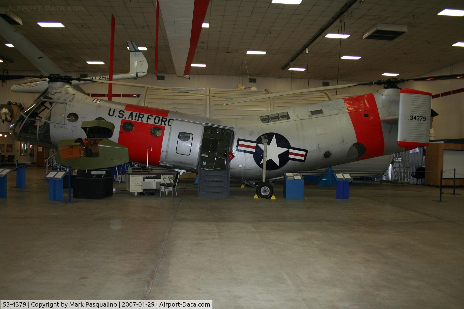 53-4379, 1953 Piasecki CH-21B Workhorse C/N B.129, H-21C