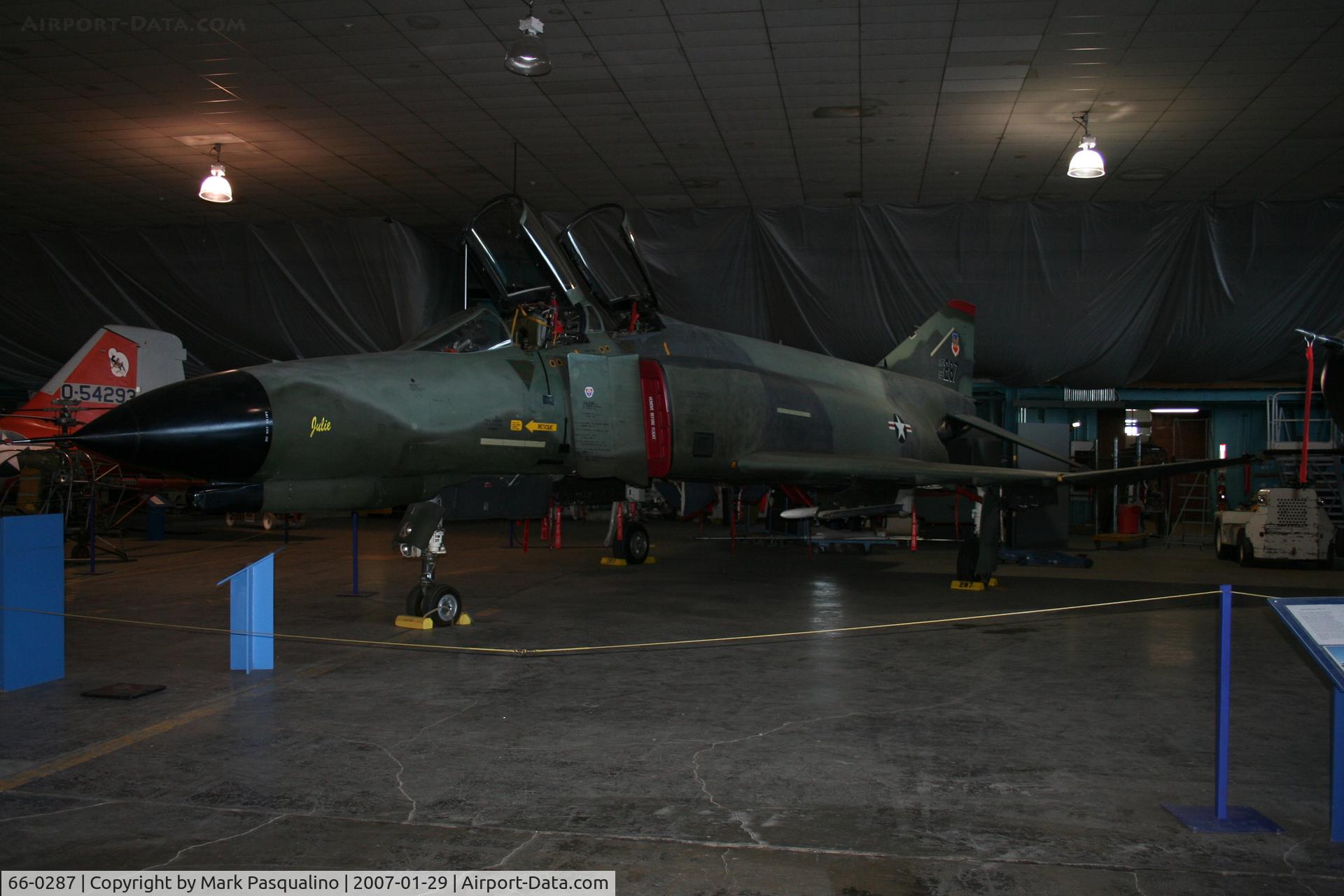 66-0287, 1966 McDonnell GF-4E Phantom II C/N 2280, F-4E