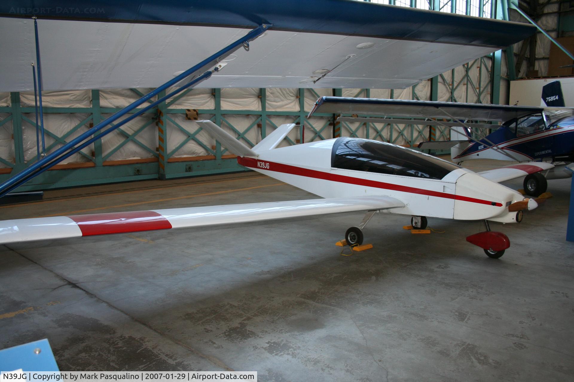 N39JG, Monnett Moni Tri Gear C/N 259T, Moni