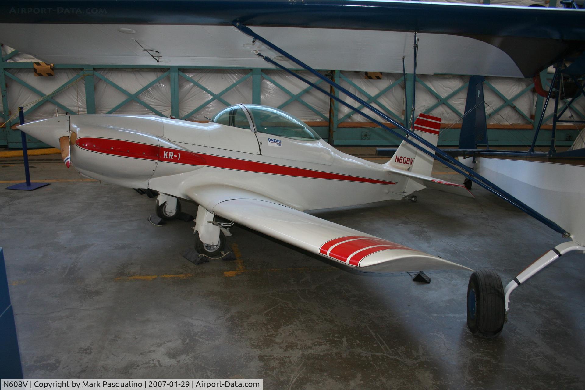 N608V, 1960 Beech 35-33 Debonair C/N CD-90, KR-1