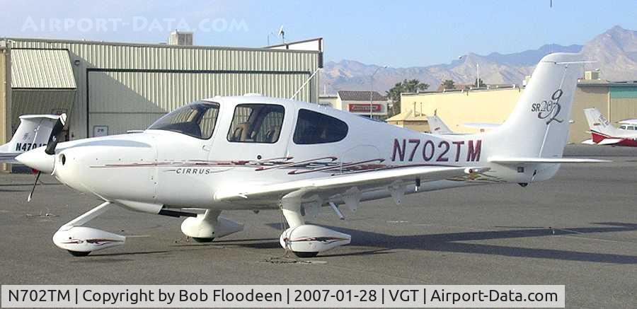 N702TM, 2006 Cirrus SR20 G2 C/N 1649, 2006 Cirrus SR20 at North Las Vegas