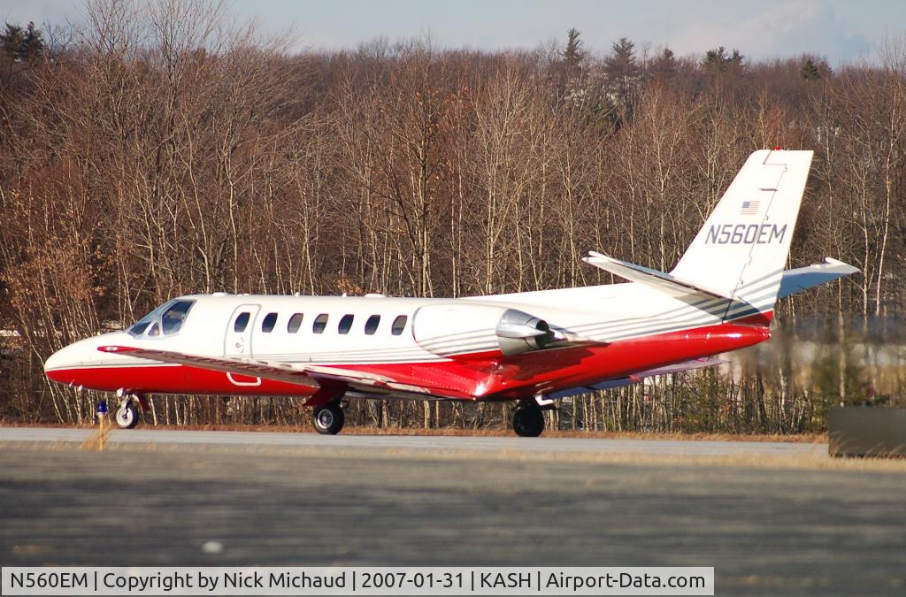 N560EM, 1994 Cessna 560 Citation Ultra C/N 560-0278, Love the paint on this Citation!