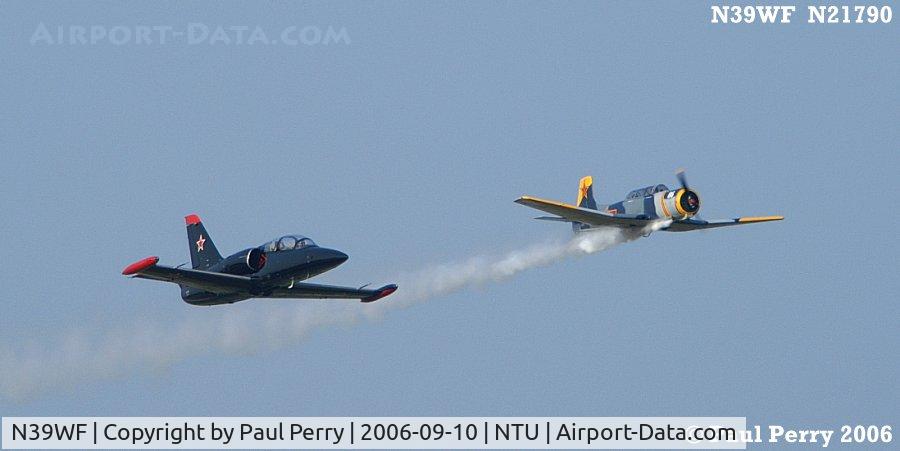N39WF, 1982 Aero L-39 Albatros C/N 232218, Former adversary aircraft, now causing swivel-head at airshows