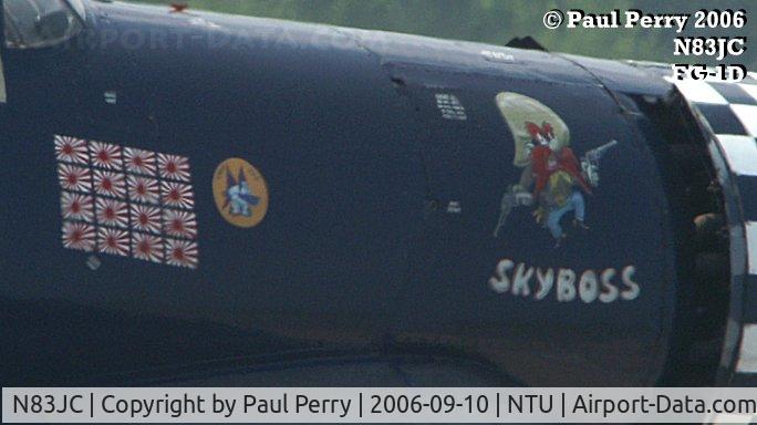N83JC, 1943 Goodyear FG-1D Corsair C/N 67089, Kills and Yosemite Sam