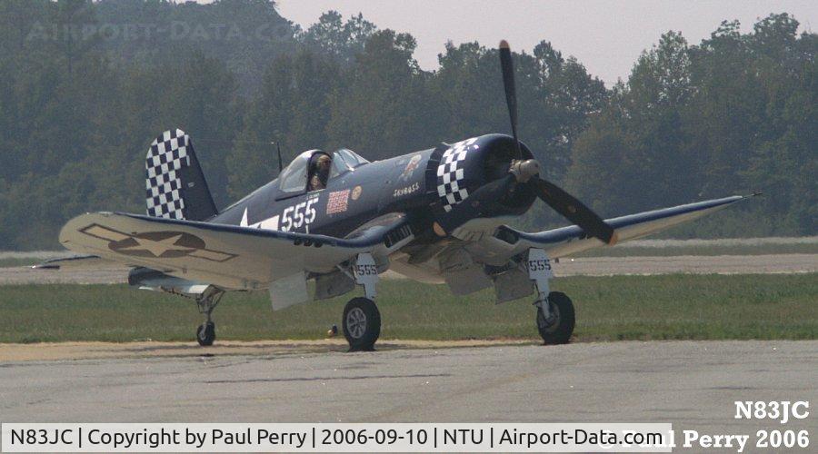 N83JC, 1943 Goodyear FG-1D Corsair C/N 67089, Triple Nickel back down, heading in