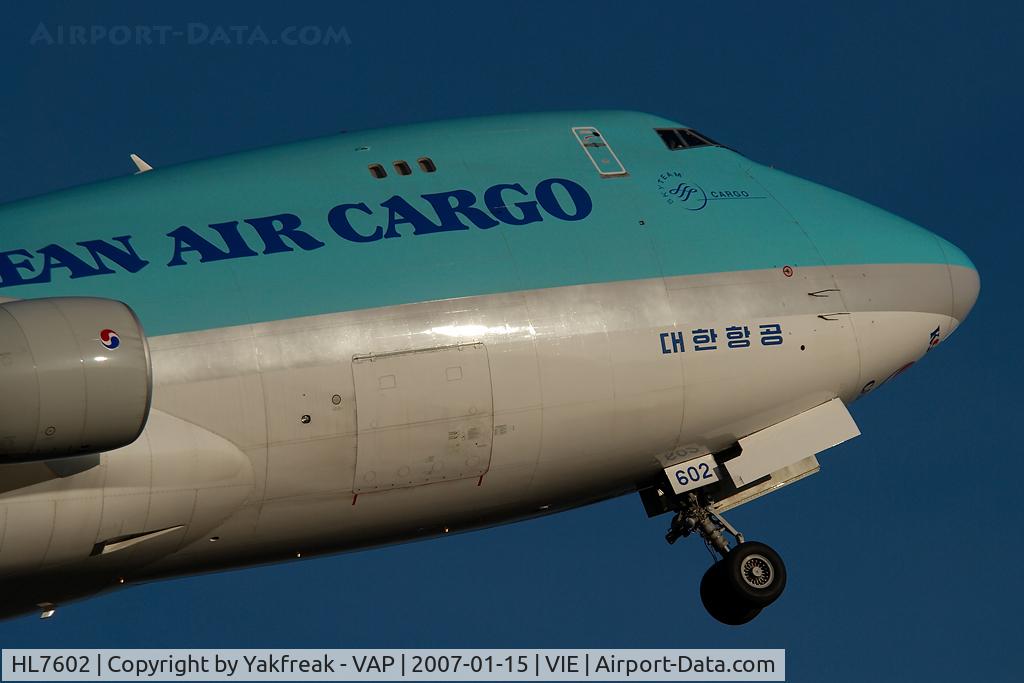 HL7602, 2005 Boeing 747-4B5F/SCD C/N 34301, Korean Air Boeing 747-400
