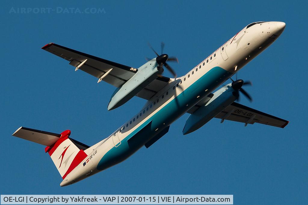 OE-LGI, 2004 De Havilland Canada DHC-8-402Q Dash 8 C/N 4100, Austrian Arrows Dash 8-400