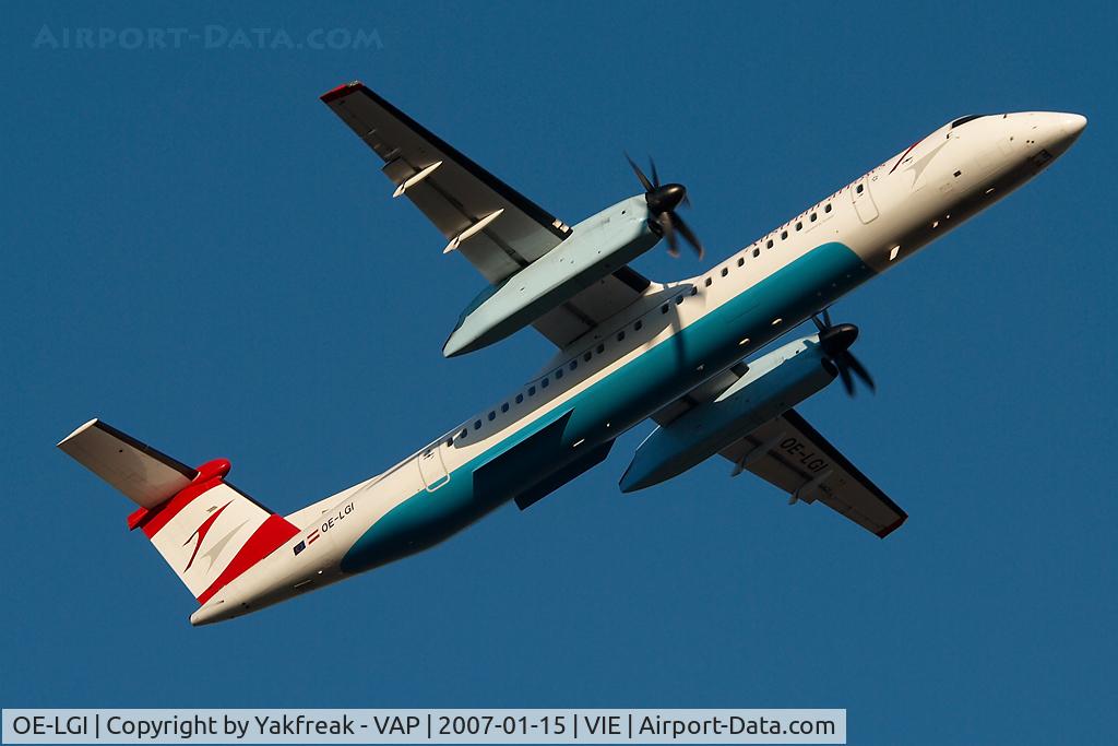 OE-LGI, 2004 De Havilland Canada DHC-8-402Q Dash 8 C/N 4100, Austrian Arrows Dash 8-400
