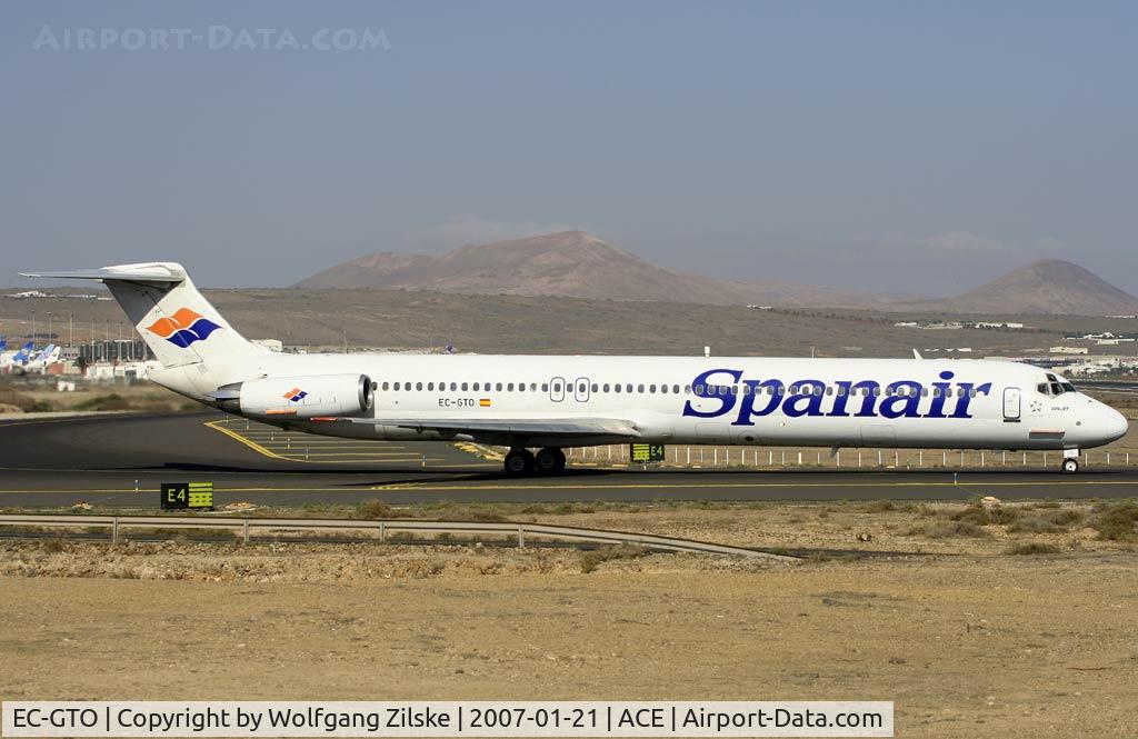 EC-GTO, 1988 McDonnell Douglas MD-82 (DC-9-82) C/N 49570, visitor