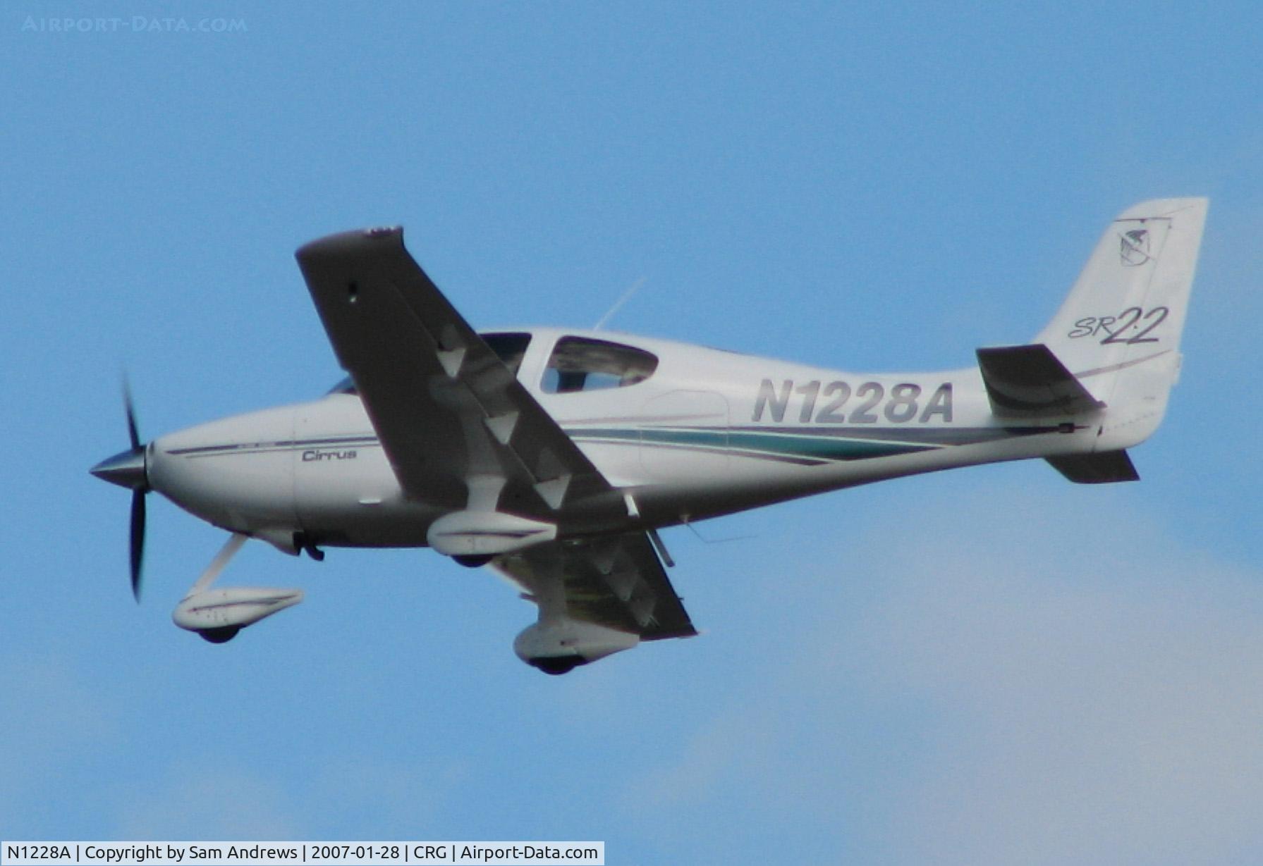 N1228A, 2008 Cirrus SR22 C/N 2922, Did a low approach.