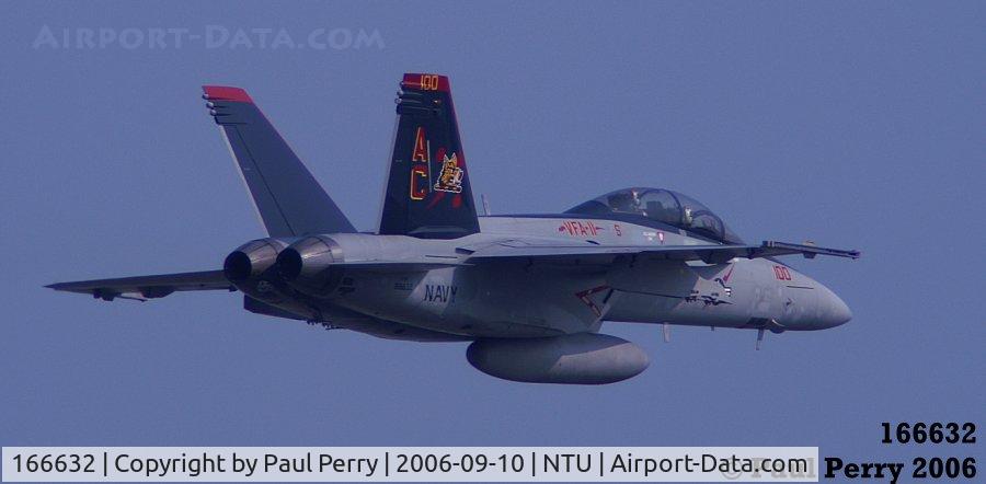 166632, Boeing F/A-18F Super Hornet C/N F125, Too bad this wasn't an air-to-air shot
