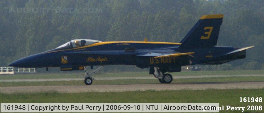 161948, McDonnell Douglas F/A-18A Hornet C/N 0157, Taxiing back after another great show