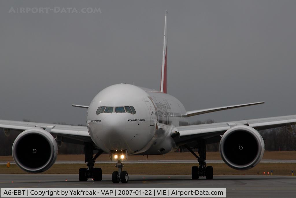 A6-EBT, 2006 Boeing 777-31H/ER C/N 32730, Emirates Boeing 777-300ER