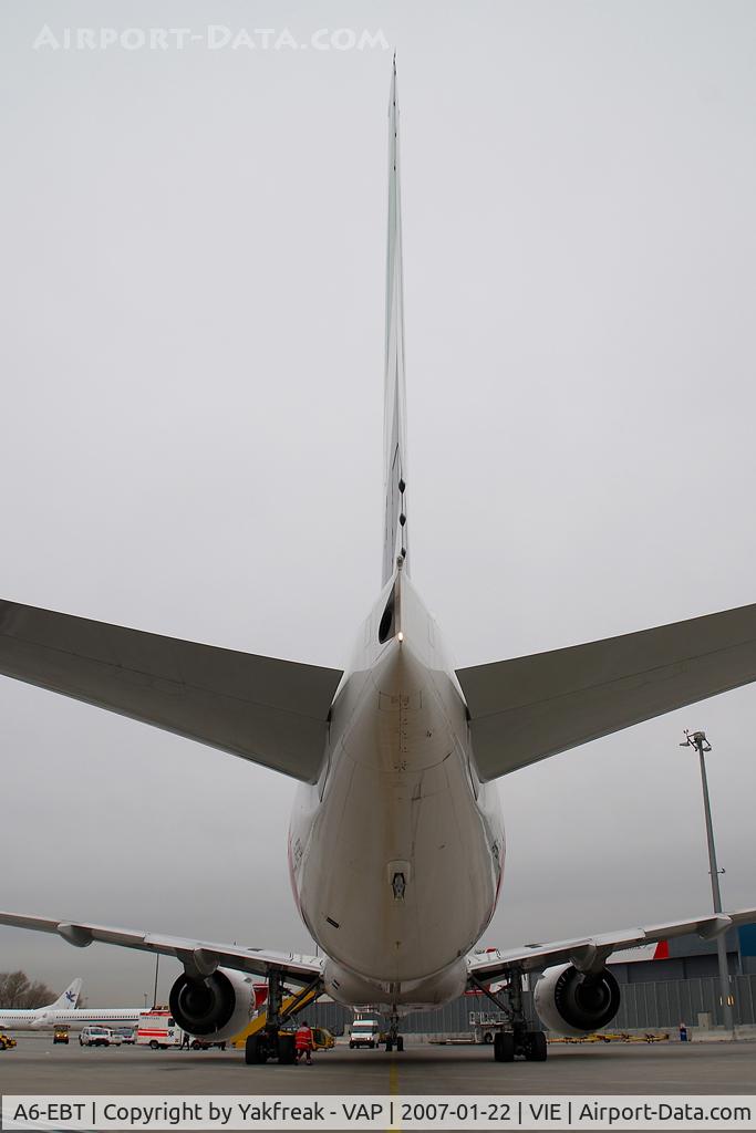 A6-EBT, 2006 Boeing 777-31H/ER C/N 32730, Emirates Boeing 777-300ER