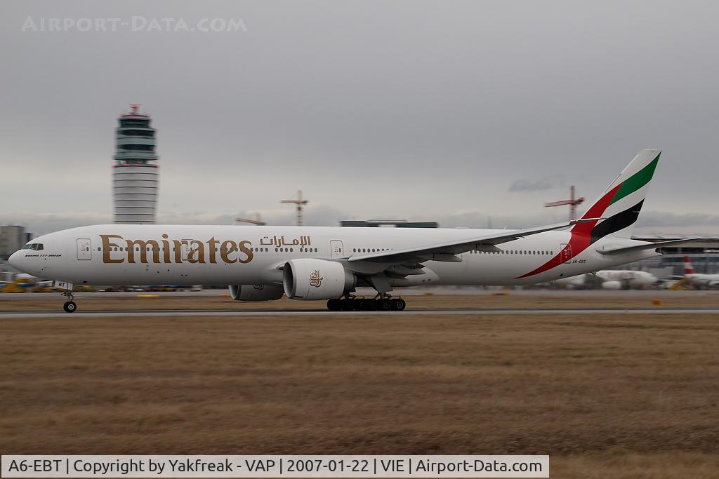 A6-EBT, 2006 Boeing 777-31H/ER C/N 32730, Emirates Boeing 777-300ER