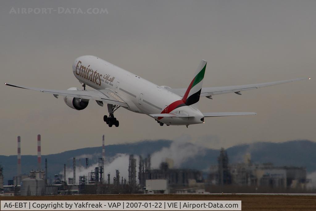 A6-EBT, 2006 Boeing 777-31H/ER C/N 32730, Emirates Boeing 777-300ER