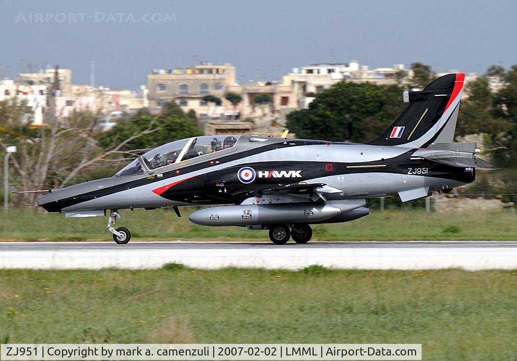 ZJ951, 2002 British Aerospace Hawk 120D C/N DT036/ZD001/1236, MILITARY
