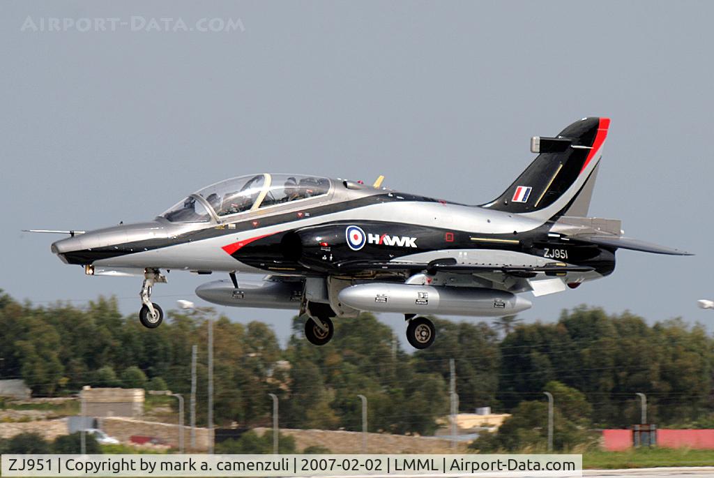 ZJ951, 2002 British Aerospace Hawk 120D C/N DT036/ZD001/1236, MILITARY