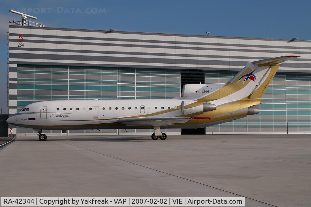 RA-42344, 1987 Yakovlev Yak-42D C/N 4520422708295, Yakovlev 42