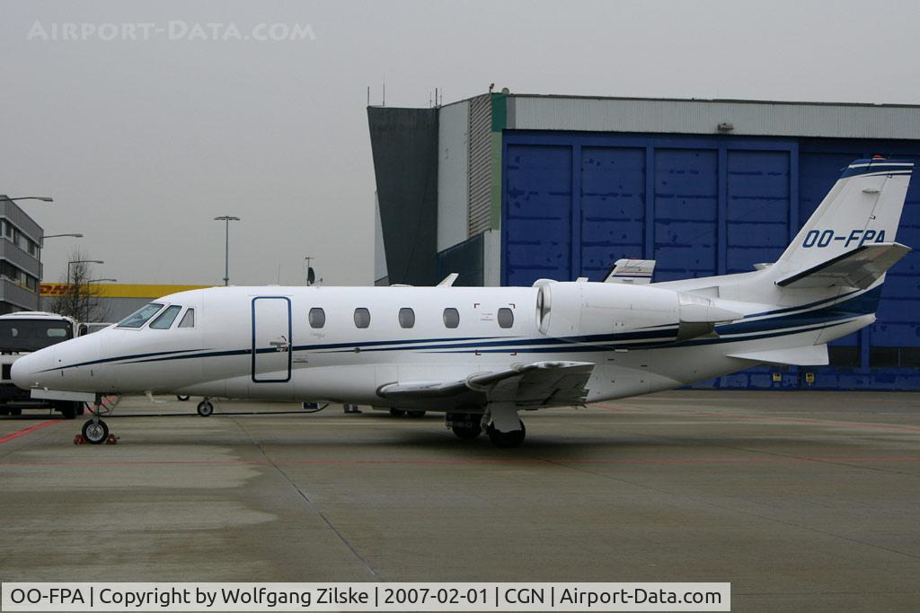 OO-FPA, 2002 Cessna 560XL  Citation Excel C/N 560-5248, visitor