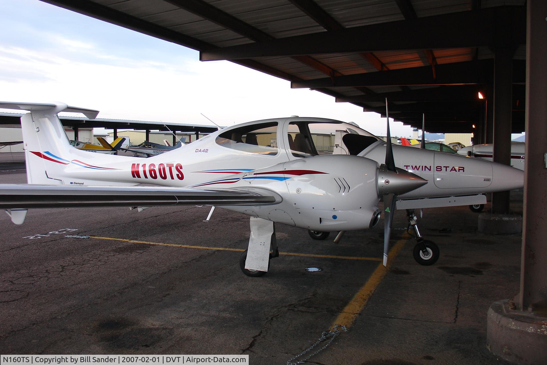 N160TS, 2006 Diamond DA-42 Twin Star C/N 42.AC008, Phoenix Deer Valley Municipal Airport, Arizona