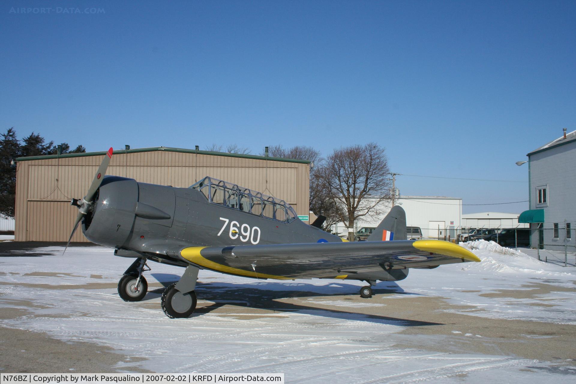 N76BZ, 1942 North American AT-6C C/N 847653, North American AT-6C