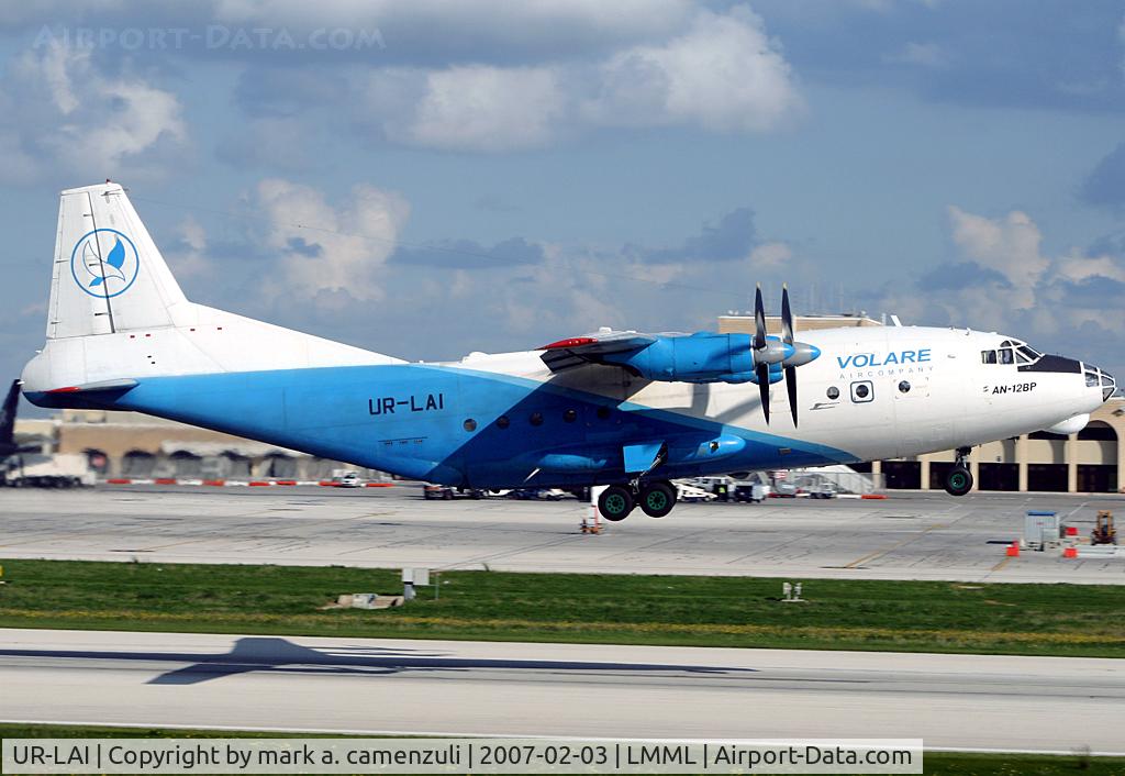 UR-LAI, 1968 Antonov An-12BP C/N 8345505, AN.12