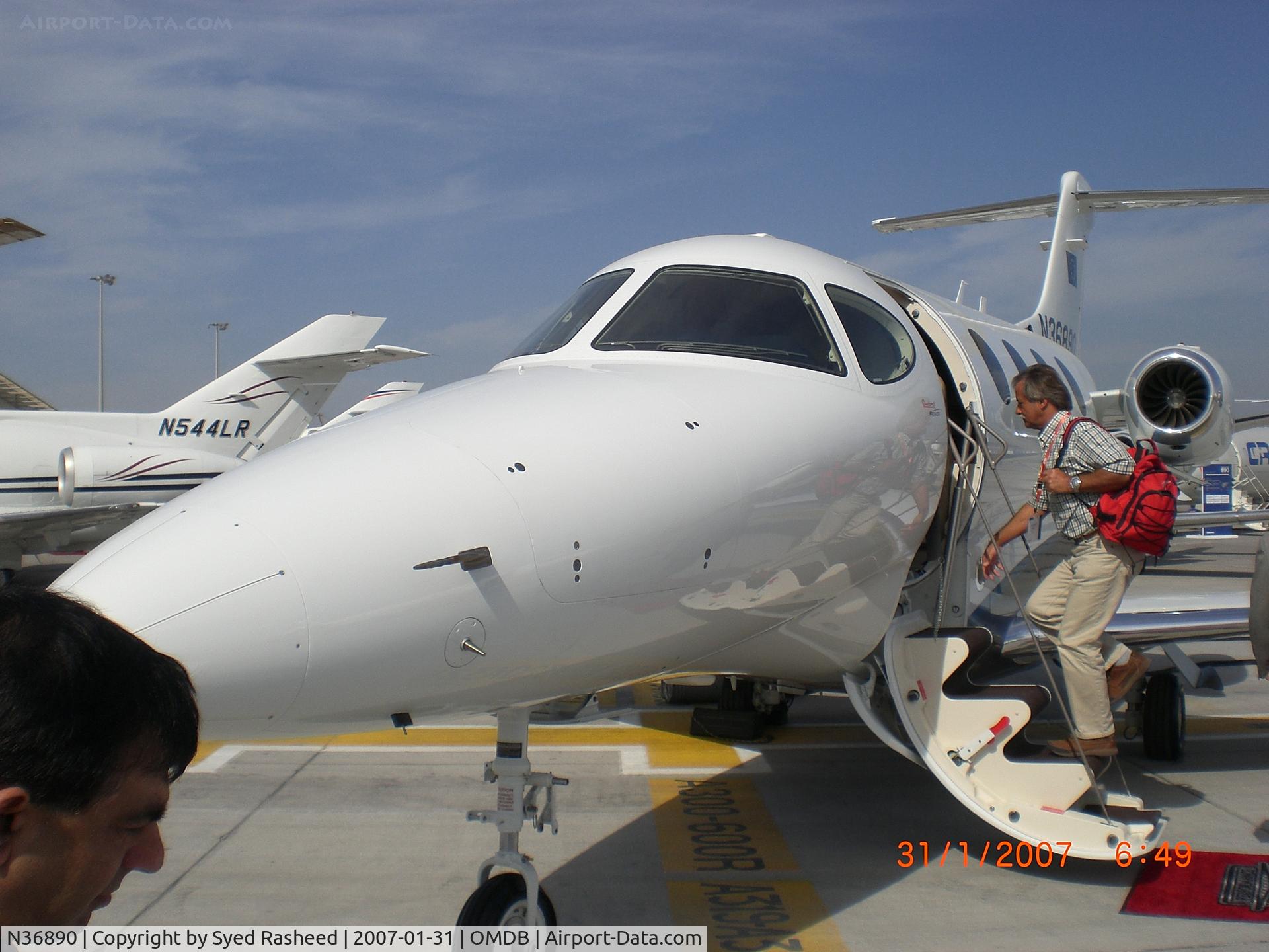 N36890, Raytheon Aircraft Company 390 C/N RB-160, Premier 1 @ MEBA