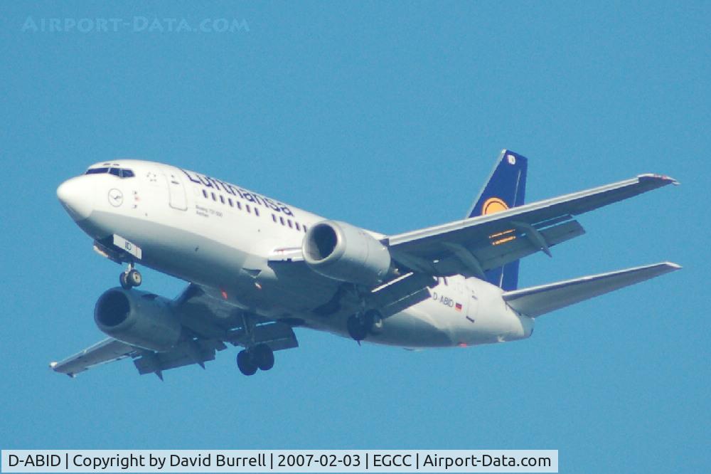 D-ABID, 1990 Boeing 737-530 C/N 24818, Lufthansa - Landing