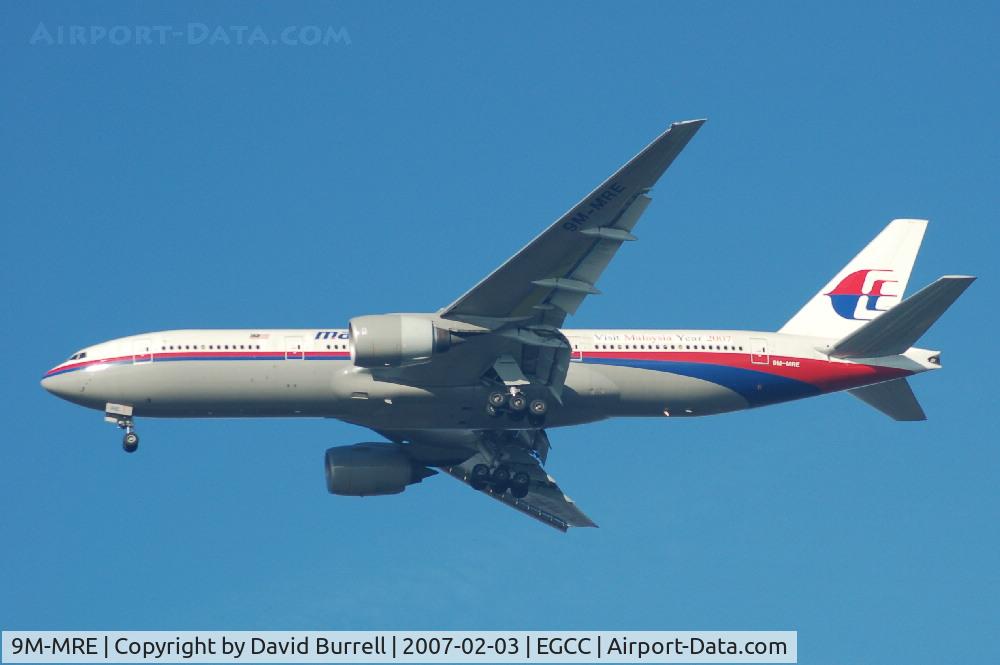 9M-MRE, 1997 Boeing 777-2H6/ER C/N 28412, Malaysia - Landing